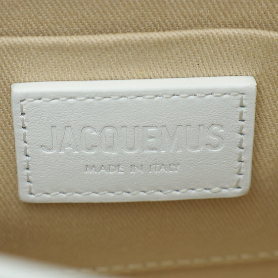 Jacquemus White Le Chiquito Noeud Les Classiques Bag