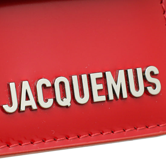 Jacquemus Red Le Bambino Le Chouchou Small Flap Bag