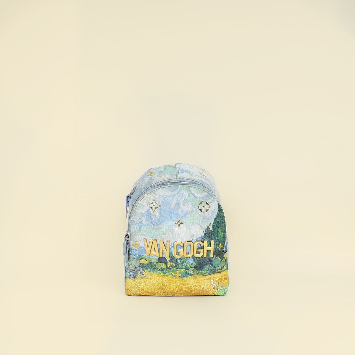 Louis Vuitton Periwinkle Multicolor x Jeff Koons Masters Van Gogh Palm – THE CLOSET