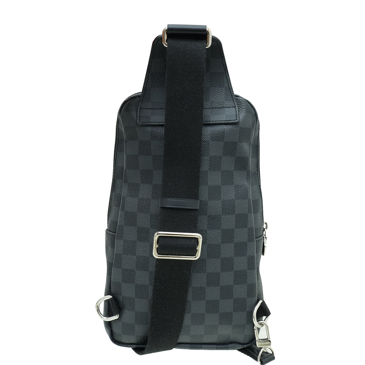 louis vuitton avenue sling bag men backpacks damier graphite NM – THE CLOSET The Avenue features a Nomatic Travel Bag Nomatic Sling Color:Navy rom til laptop