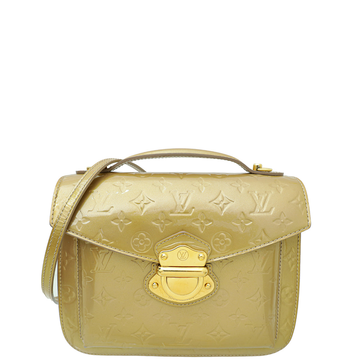 Louis Vuitton Beige Poudre Monogram Vernis Mirada Bag – THE CLOSET