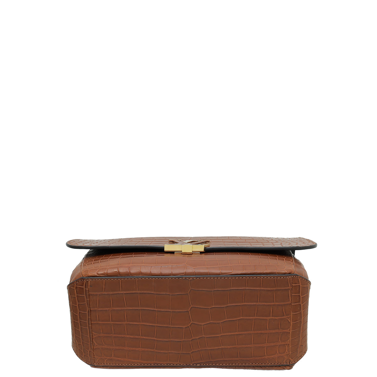 Louis Vuitton Cognac Matte Crocodile Volta Bag – THE CLOSET