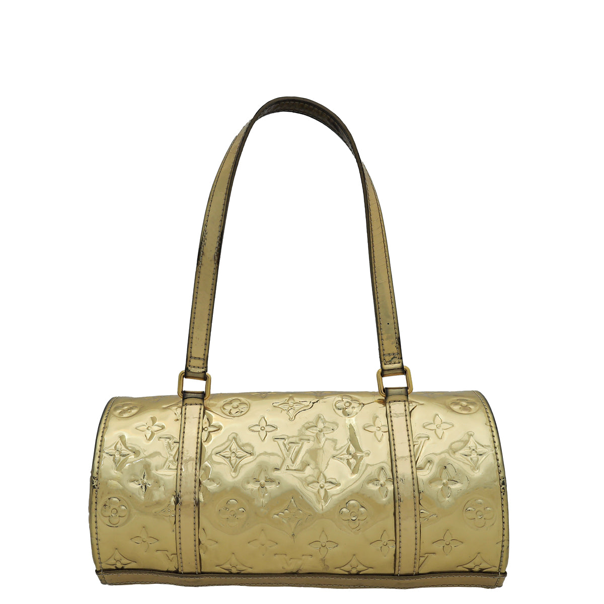 Louis Vuitton Metallic Gold Monogram Miroir Papillon Bag – THE CLOSET