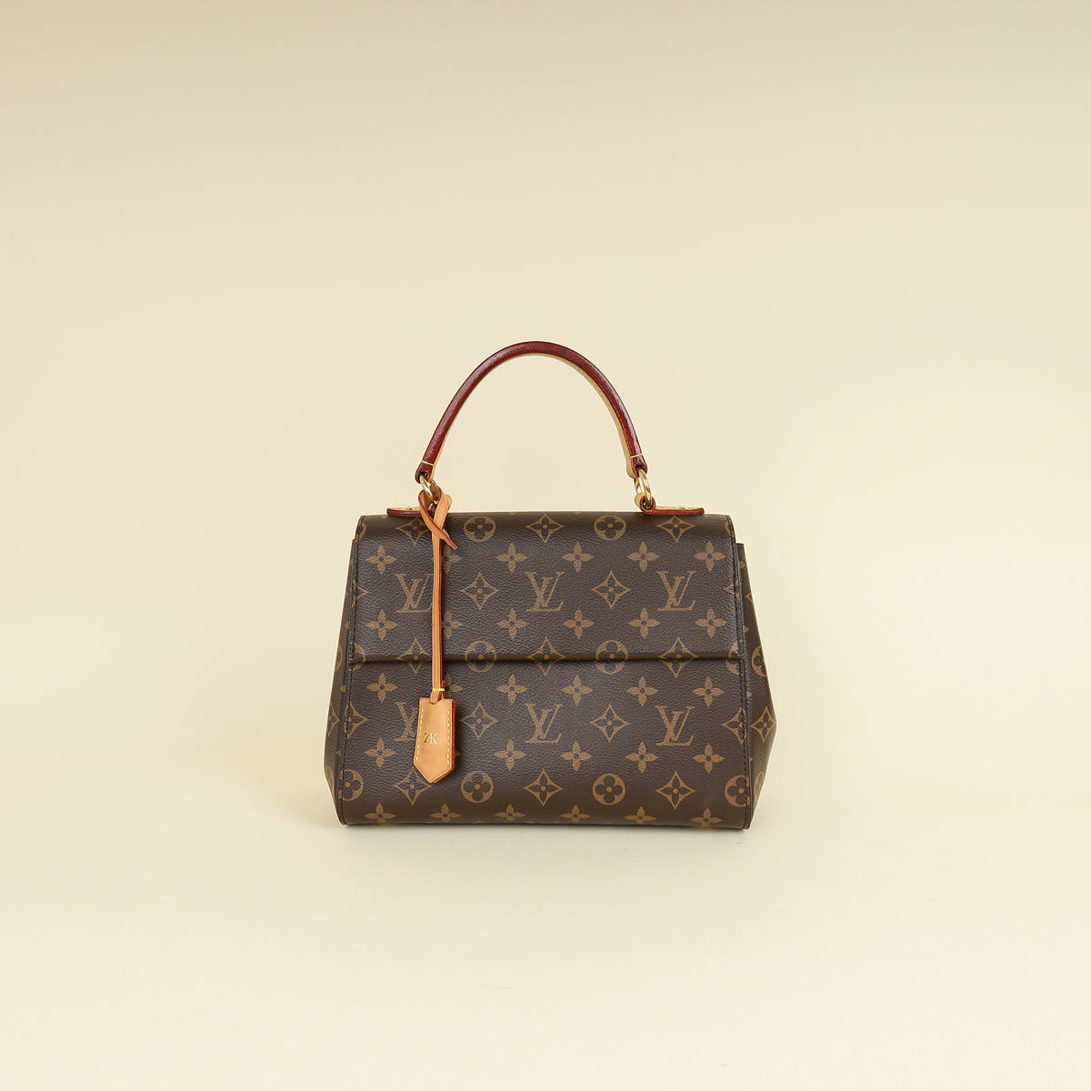 Louis Vuitton Monogram Cluny BB Bag W/ZK Initial – THE CLOSET