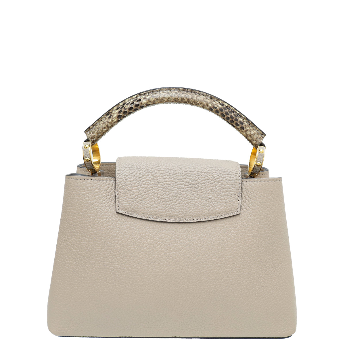 Louis Vuitton Galet Python Handle Capucines BB Bag – THE CLOSET