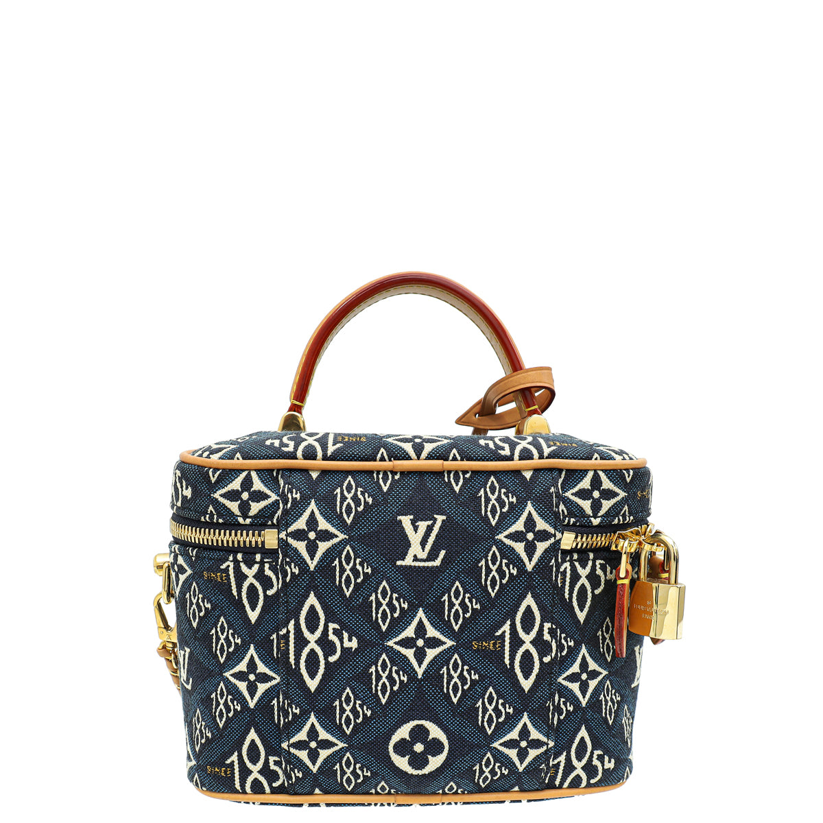 Louis Vuitton Blue Jacquard Since 1854 Vanity PM Bag – THE CLOSET