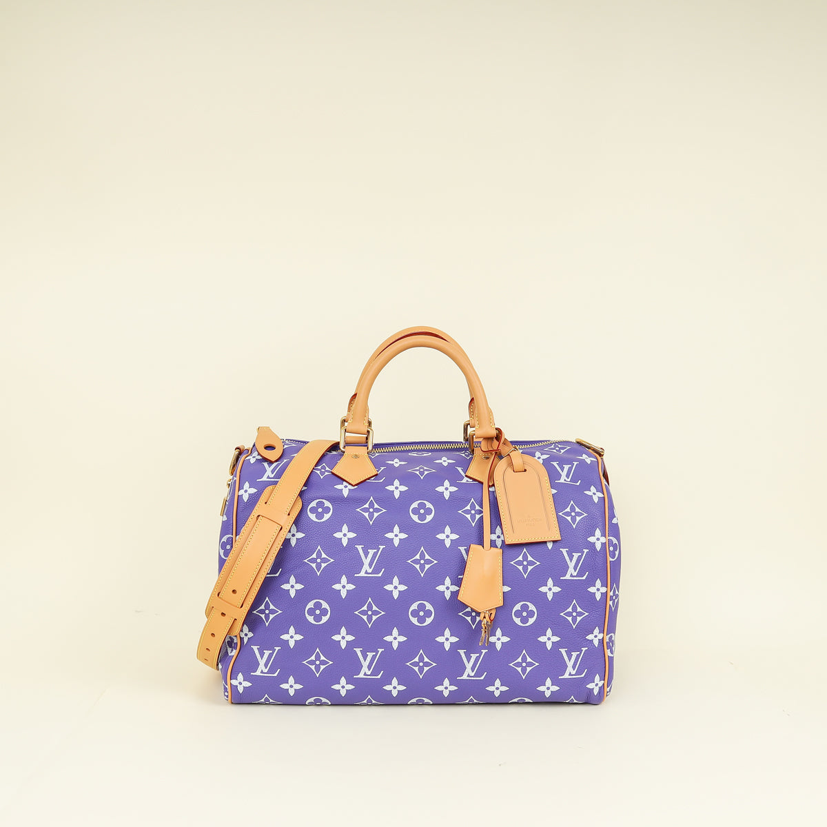 Louis Vuitton Amethyst Purple Speedy P9 Bandoulière 40 Bag – THE