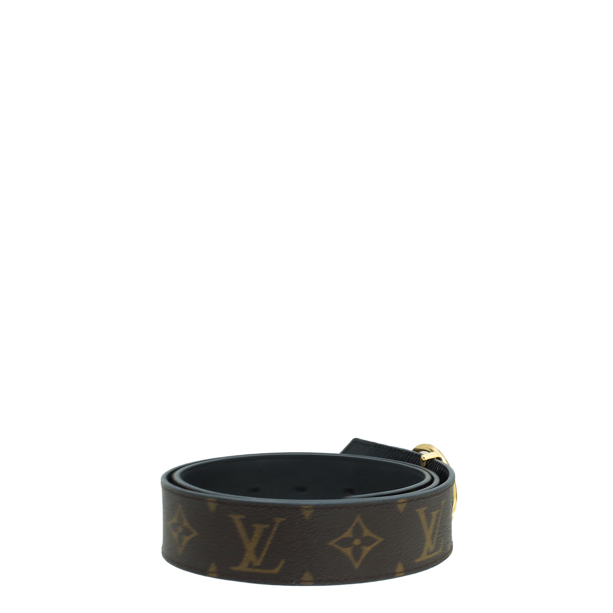 LV Circle 35mm Reversible (M9935X) Louis Vuitton LV Circle Prime Reversible Belt Brown Black  main image 4