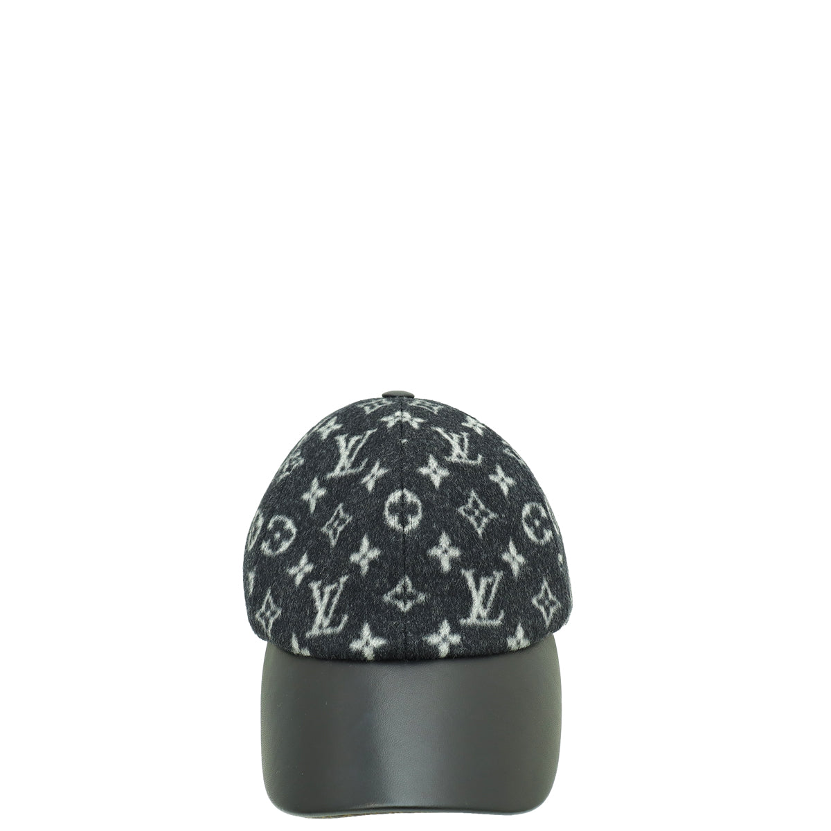 Louis Vuitton Black & White Monogram Wool Baseball Cap Woolgram Cap S00 - Women - Accessories | LOUIS VUITTON ® main image 2