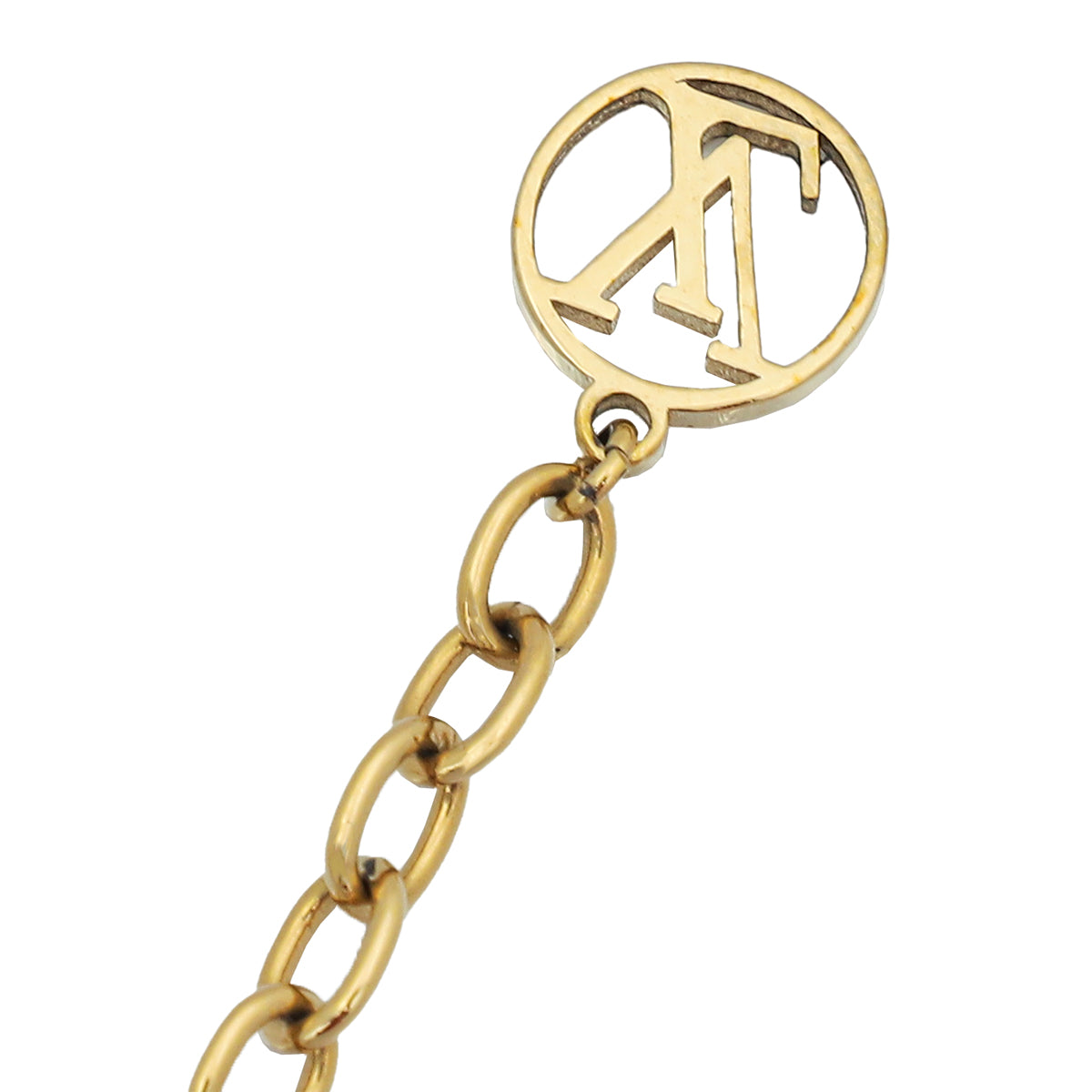 Louis vuitton keychain on sale necklace