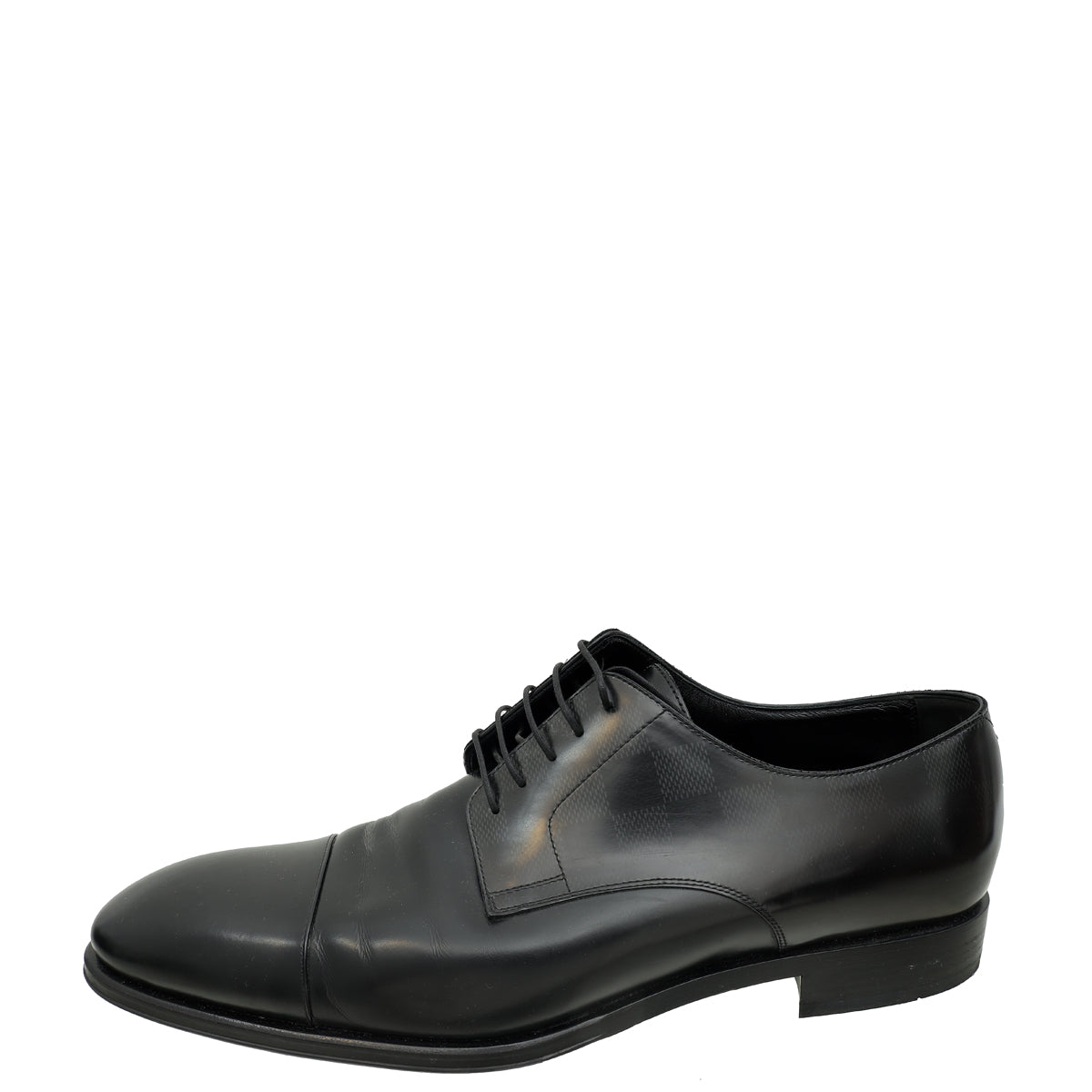 Louis Vuitton Black Minister Derby Mens Shoes 10 – THE CLOSET