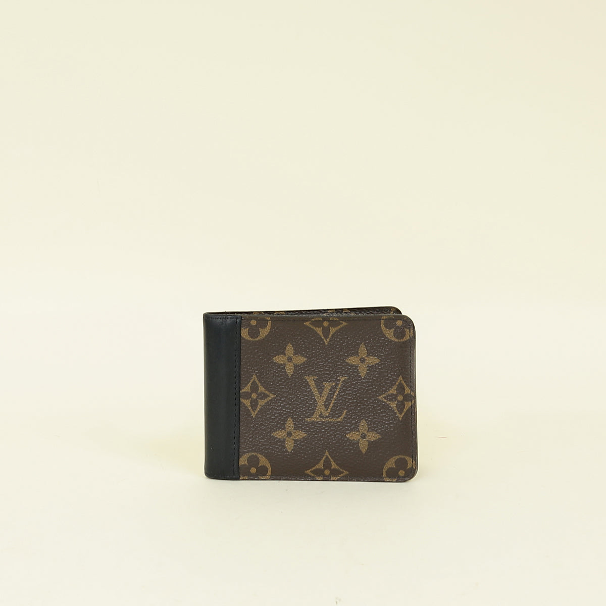 Louis Vuitton Monogram Macassar Black Multiple Wallet | Pre-Owned