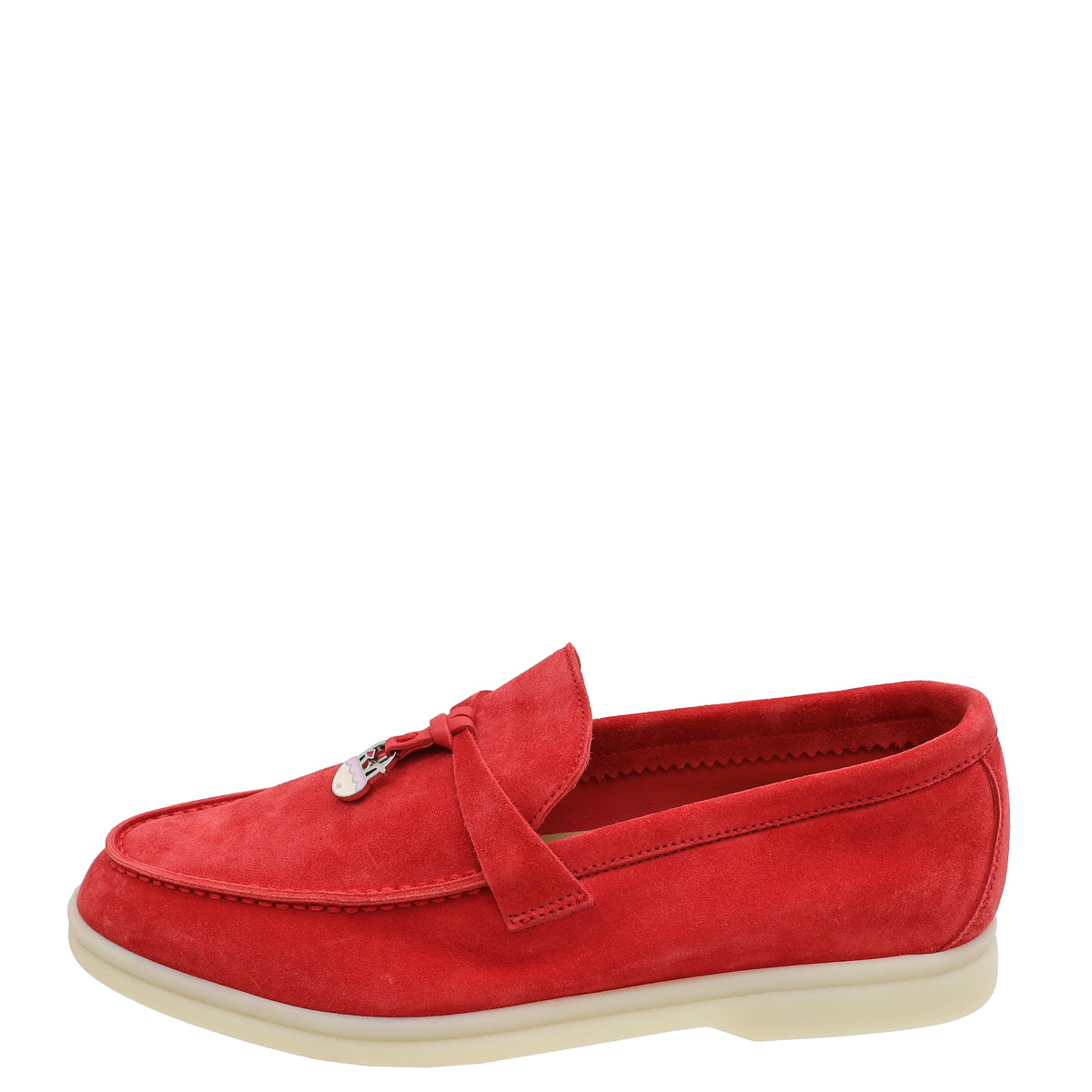 Loro Piana Men\'s Red Summer Walk Loro Piana - Summer Charms Walk Red Orchid Loafer main image 3