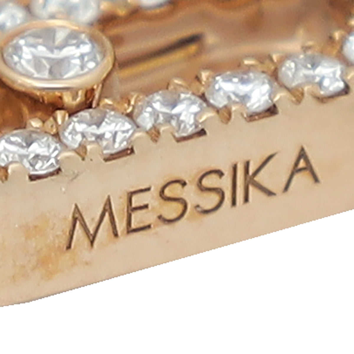 Messika 18K Pink Gold Diamond Move Uno Hoop Earrings