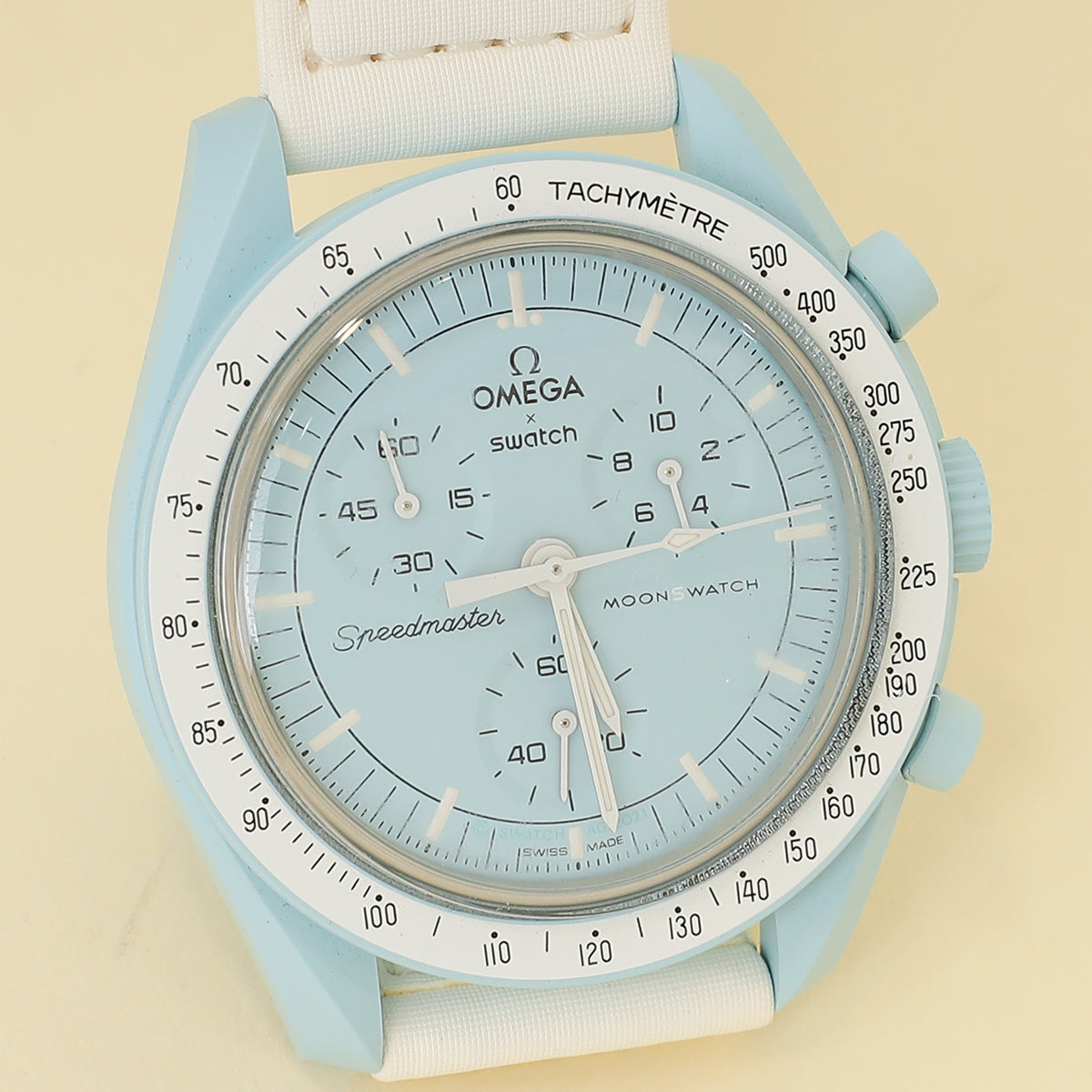 Omega Bicolor X Swatch Speedmaster Moonswatch Mission to Uranus 