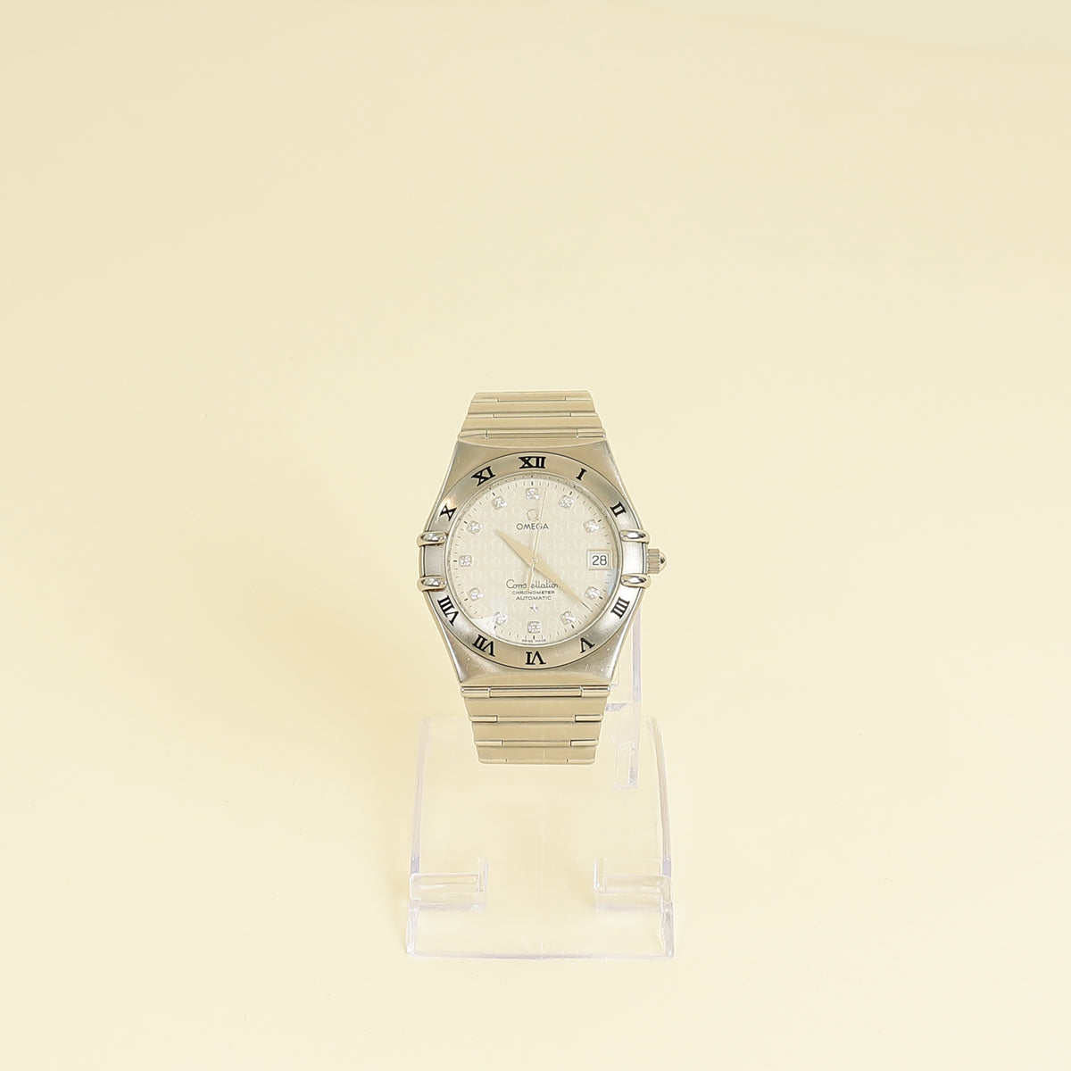 Omega Stainless Steel Daimond Constellation 50th Anniversary Automatic ...