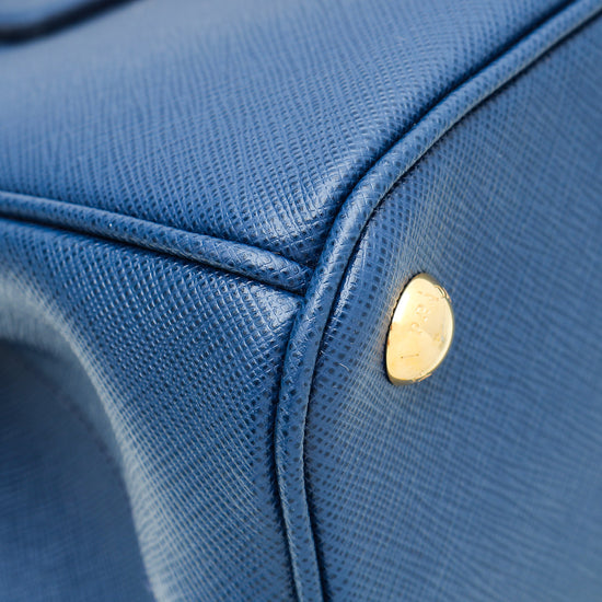 Prada Blue Lux Galleria Medium Bag
