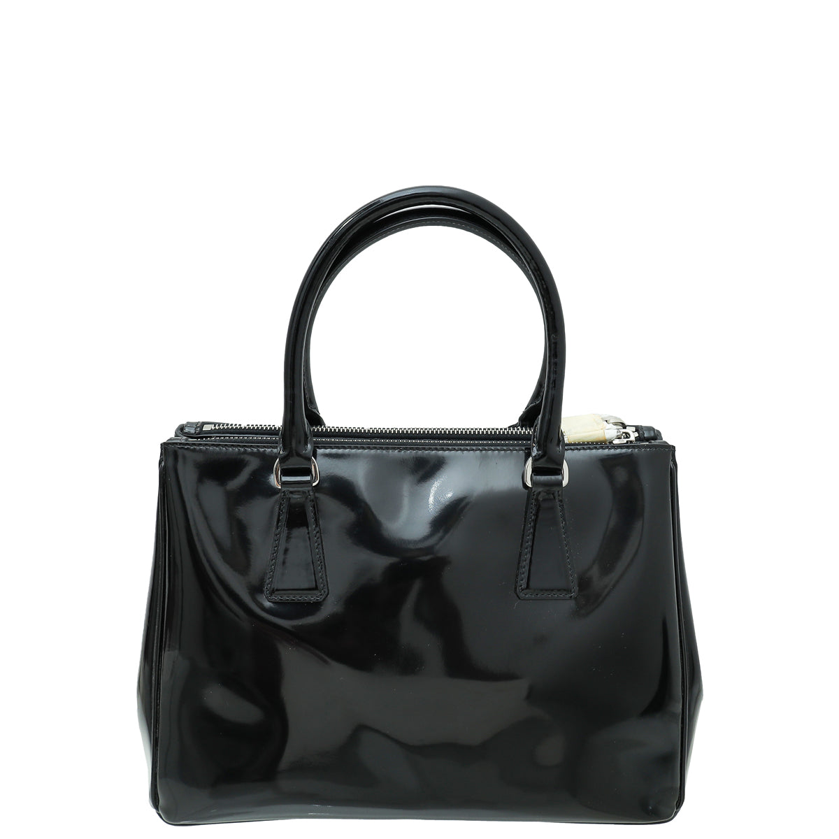 Prada Black SpazzoLato Galleria Medium Tote Bag – THE CLOSET