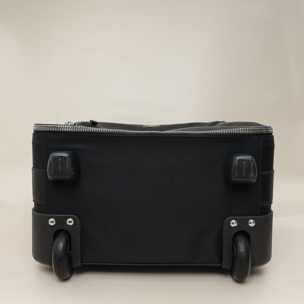 Prada Black Nylon Tessuto Trolley Luggage – THE CLOSET
