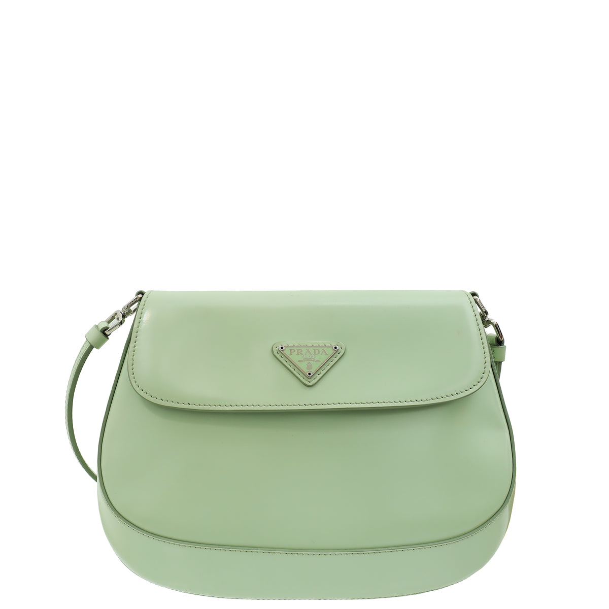Prada Mint Green Cleo Small Flap Shoulder Bag – THE CLOSET