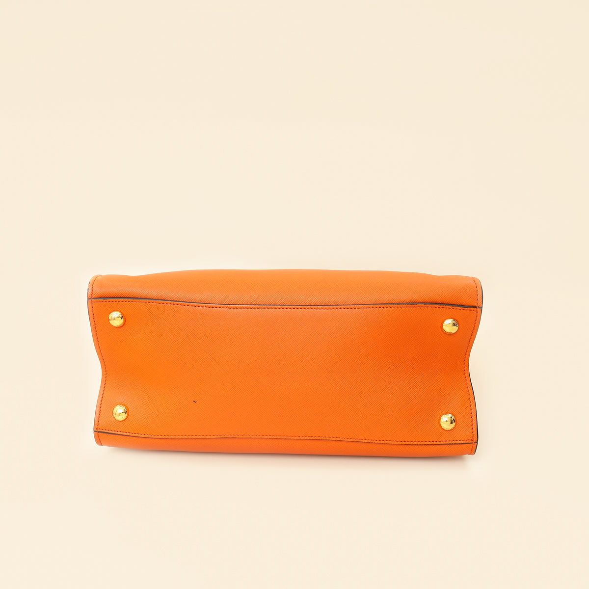 Prada Papaya Soft Triple Pocket Tote Bag – THE CLOSET