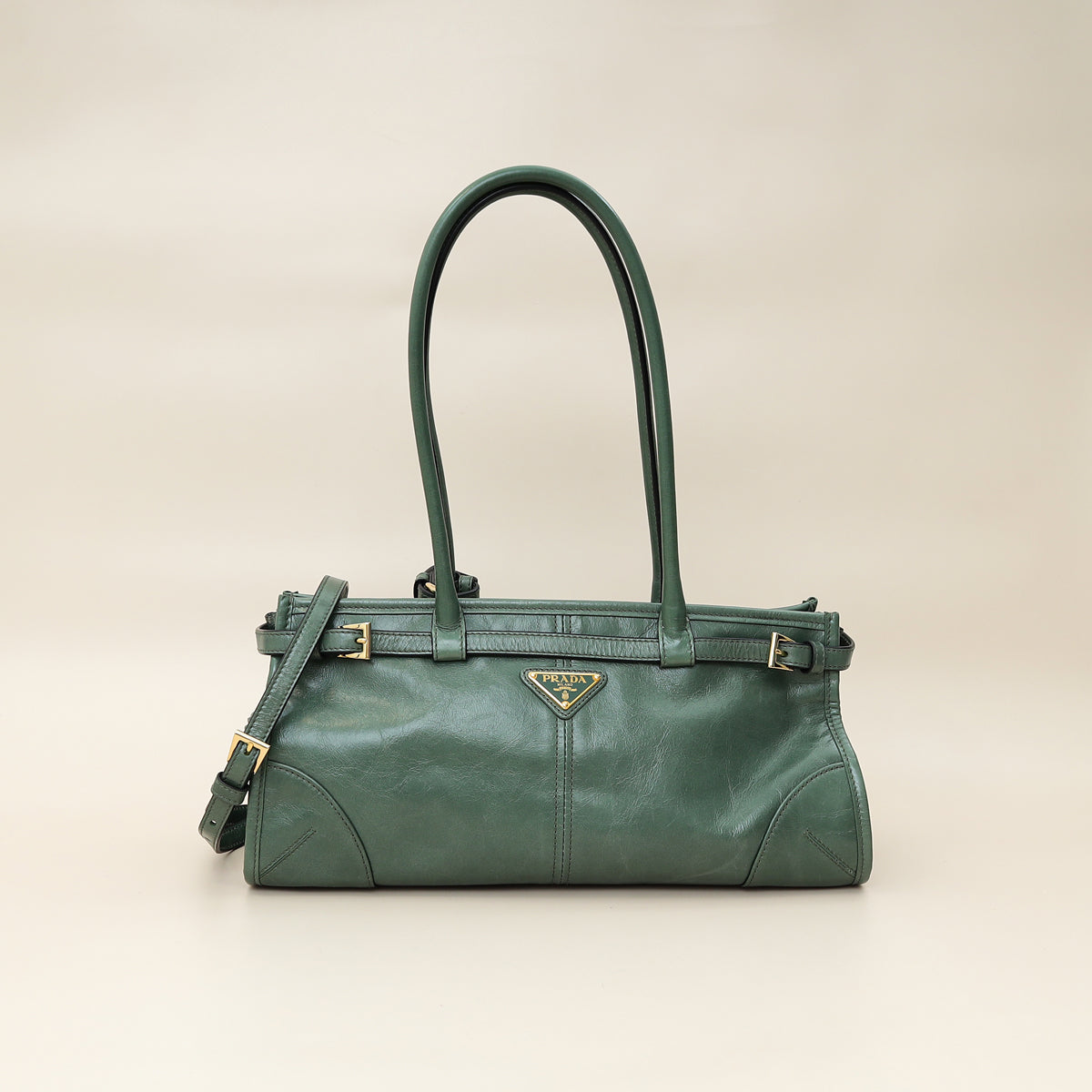 Prada Green Bonnie Medium Handbag – THE CLOSET