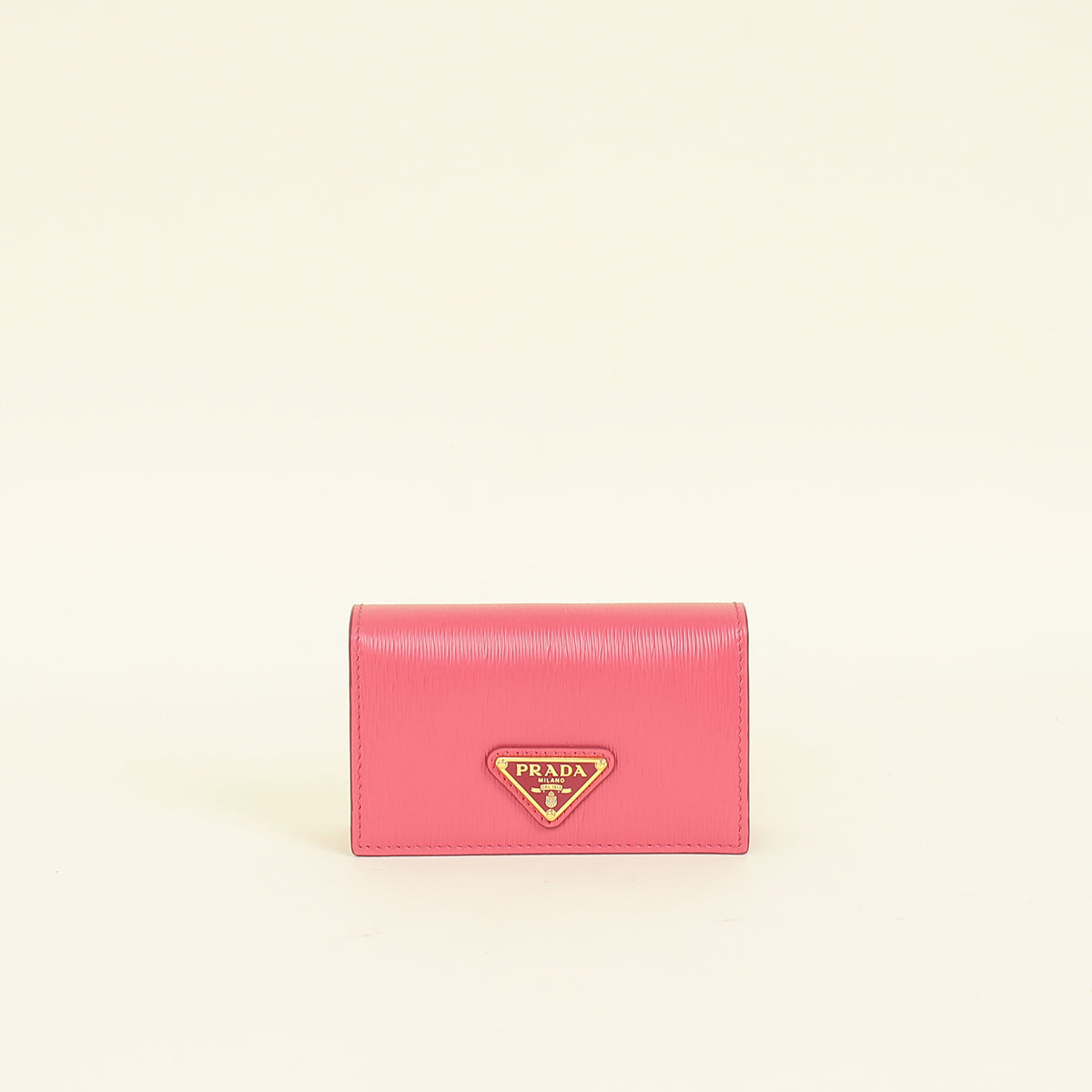 Prada Peonia Vitello Move Flap Card Holder – THE CLOSET