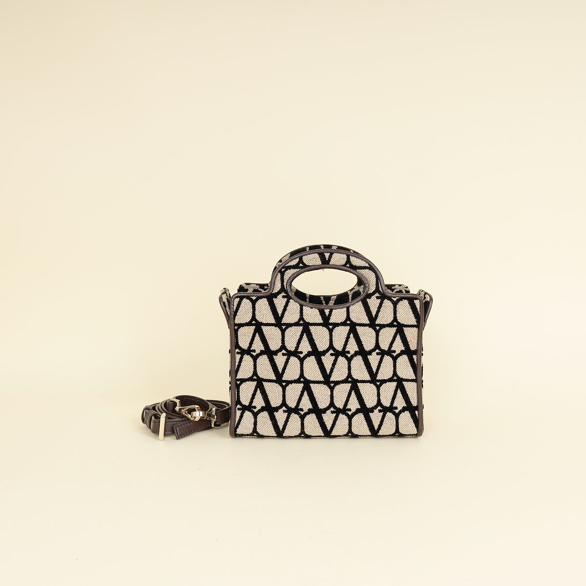 Valentino Bicolor Le Troisième Toile Iconographe Mini Tote Bag 