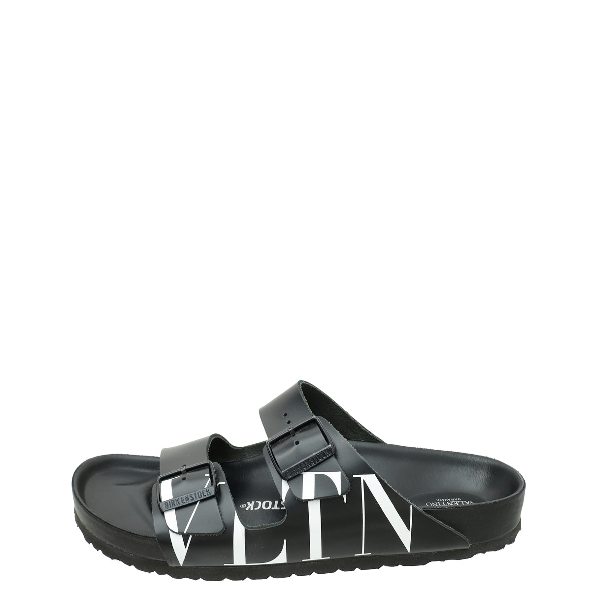 Valentino Black x Birkenstock VLTN Slide Sandals 44 – THE CLOSET