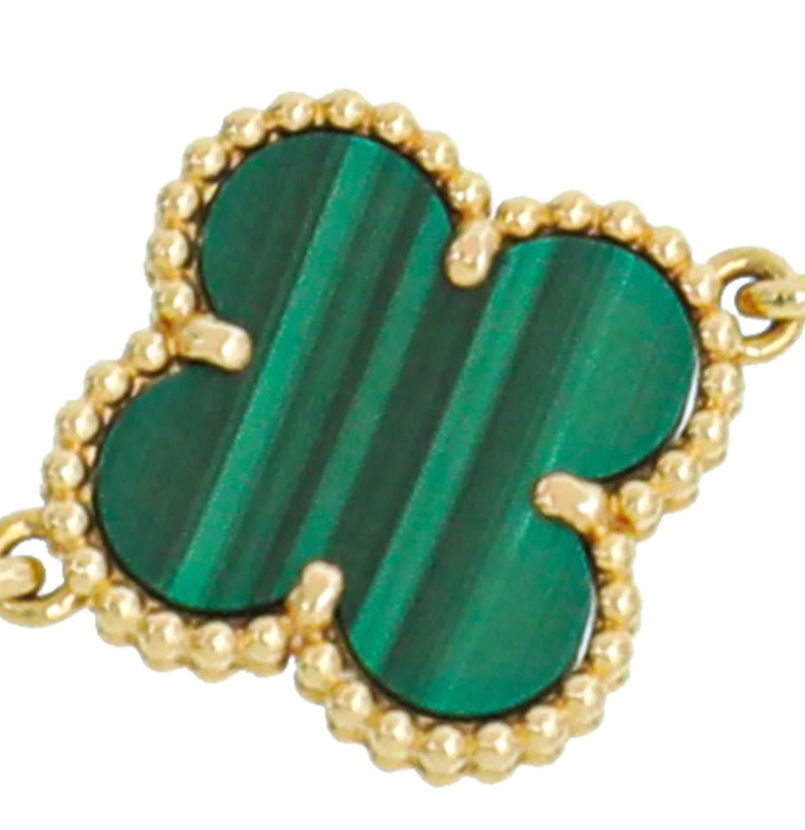 Van Cleef & Arpels 18K Yellow Gold 5 Motifs Vintage Alhambra Bracelet