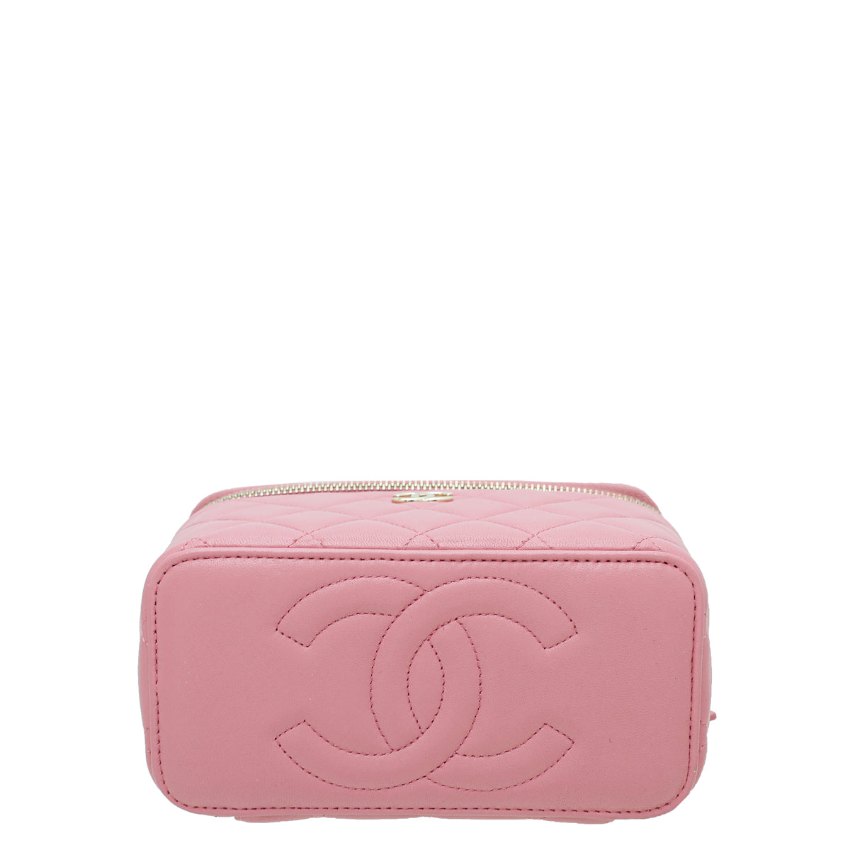 Chanel Pink CC Vanity Top Handle Small Case – THE CLOSET