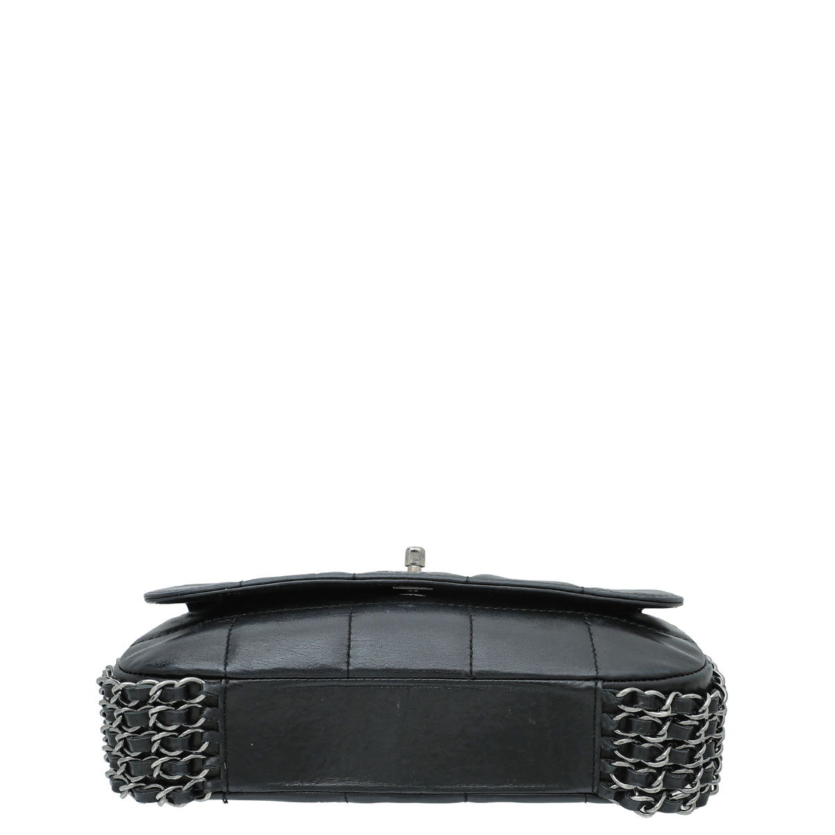 Chanel Black Chocolate Bar Multi Chain Flap Bag – THE CLOSET