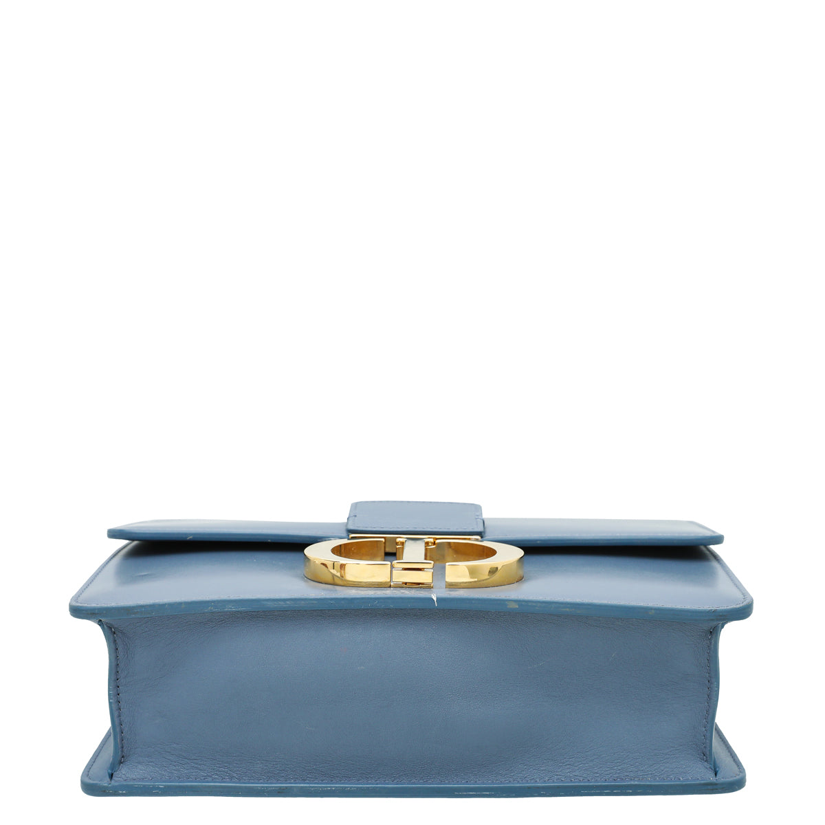 Christian Dior Blue 30 Montaigne Flap Medium Shoulder Bag