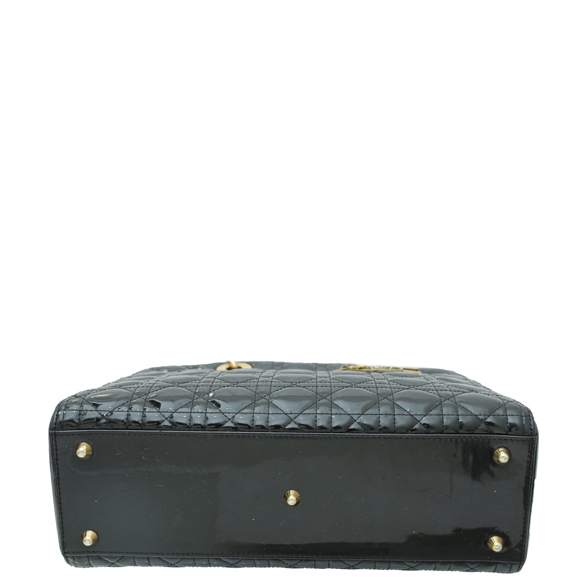 Christian Dior Black Lady Dior Large Bag – THE CLOSET