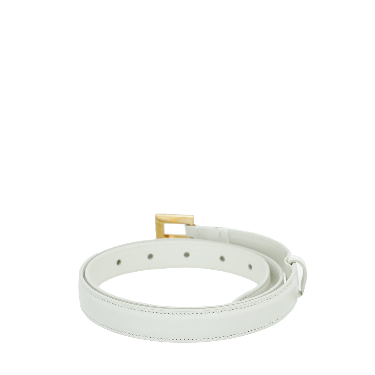 Dolce & Gabbana Heritage Belt Dolce & Gabbana White Heritage Sicily Charm Belt – THE CLOSET main image 3