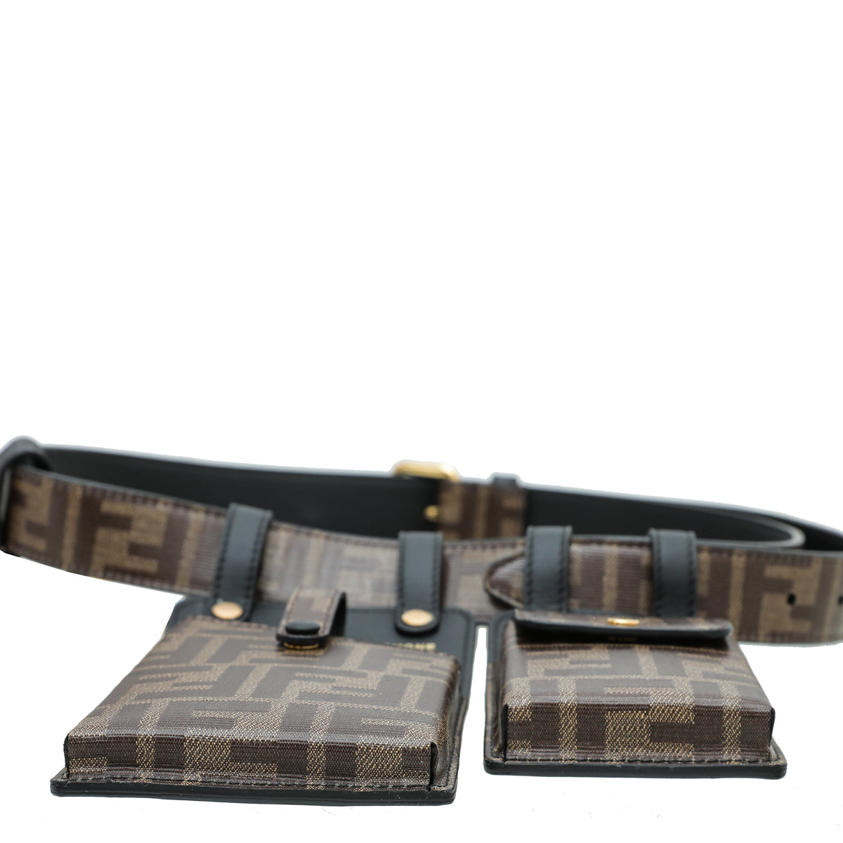 Fendi Bicolor FF Motif Multi Accessory Pouch Belt – THE CLOSET