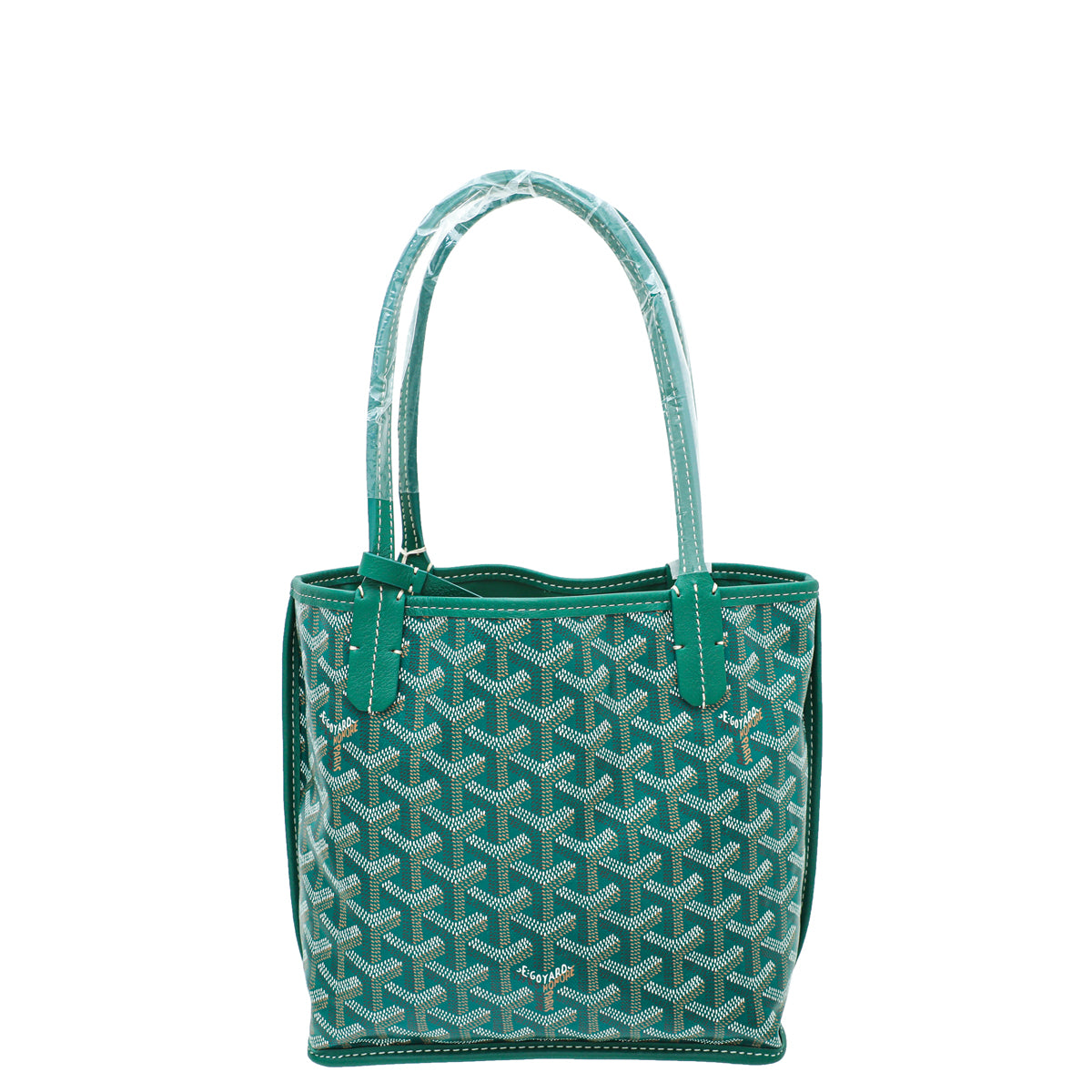 Goyard Green Goyardine Anjou Mini Bag – THE CLOSET