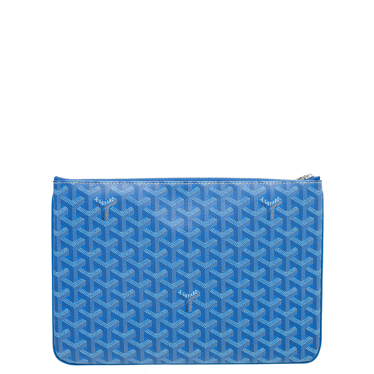 Goyard Blue Senat MM Pouch – THE CLOSET