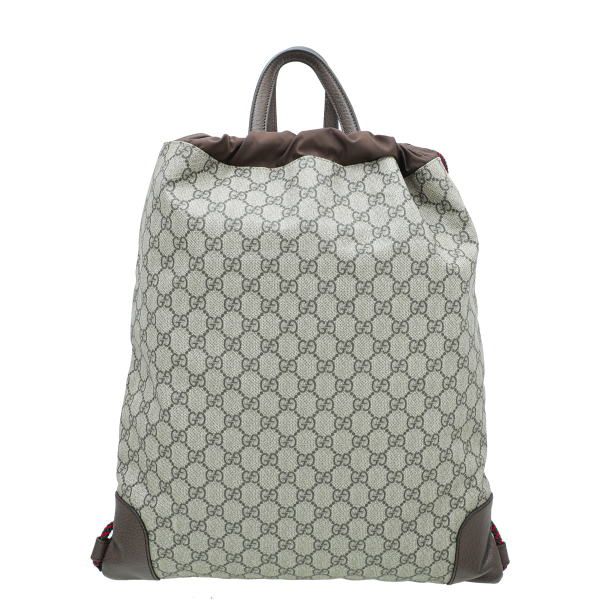 Gucci Multicolor Soft GG Supreme Courier Drawstring Backpack Bag 