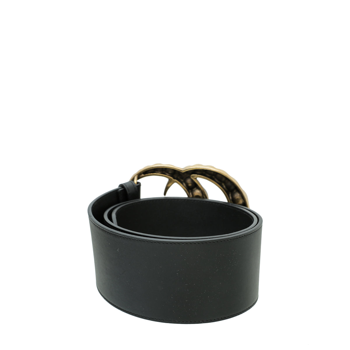 GUCCI -2015 RE-EDITION WIDE LEATHER BELT large buckle size 80 MINT CONDITION I Tested Out 15 Belts and Think These 5 Are the Best Ones  main image 3