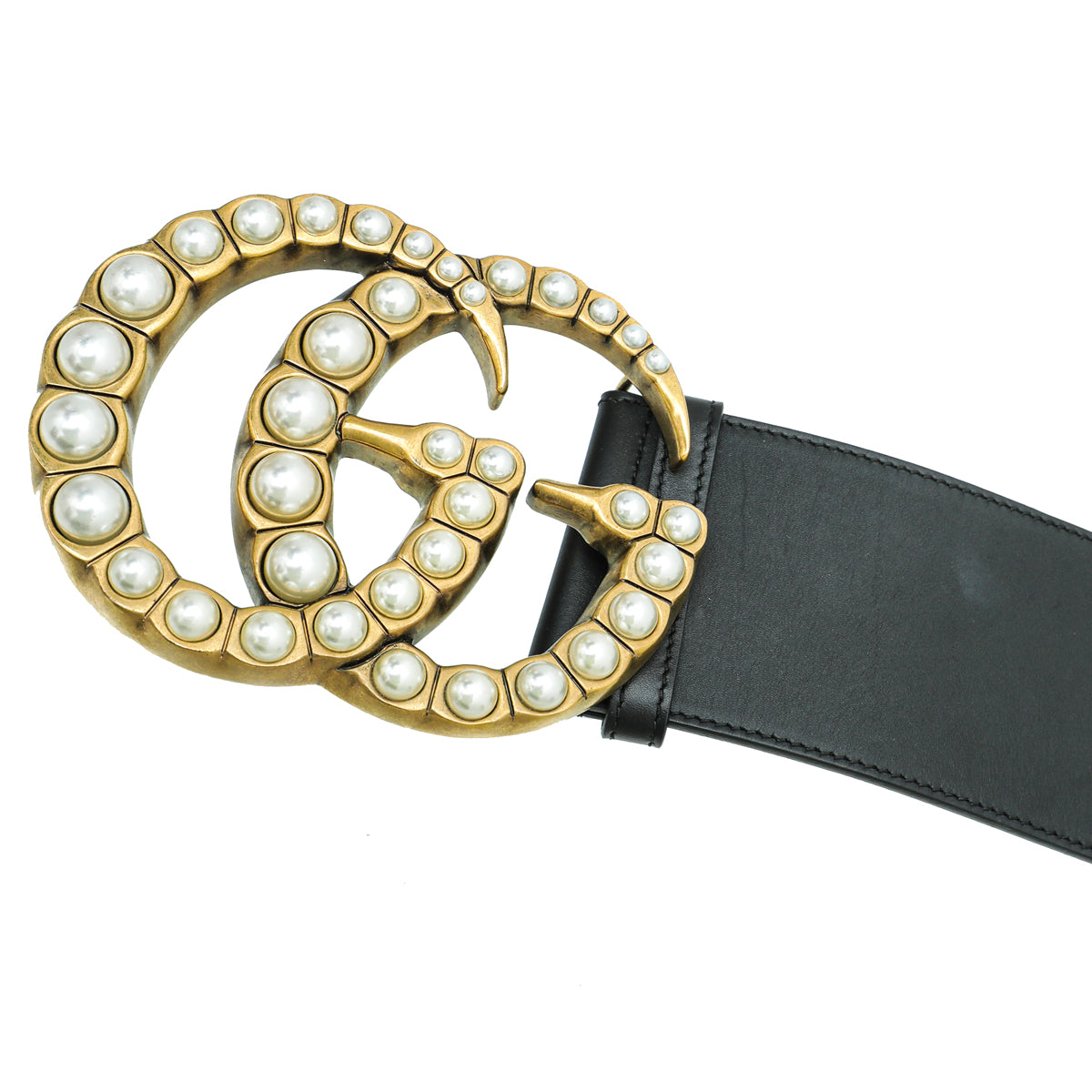 GUCCI -2015 RE-EDITION WIDE LEATHER BELT large buckle size 80 MINT CONDITION I Tested Out 15 Belts and Think These 5 Are the Best Ones  main image 4