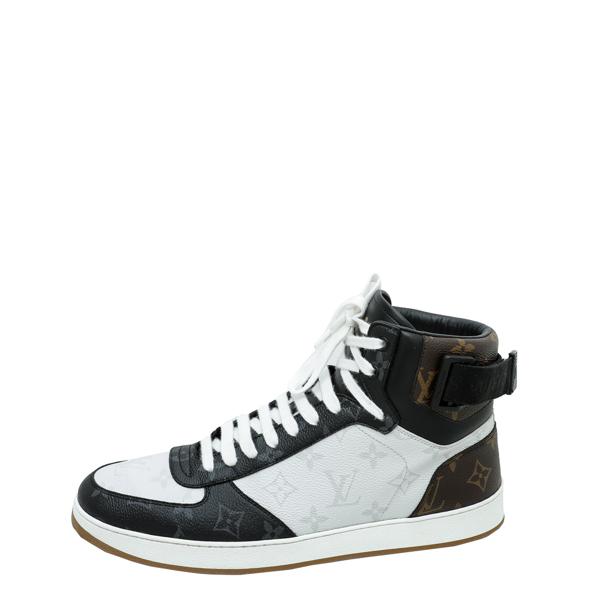 Louis Vuitton Tricolor Monogram Rivoli Sneaker 8.5 – THE CLOSET