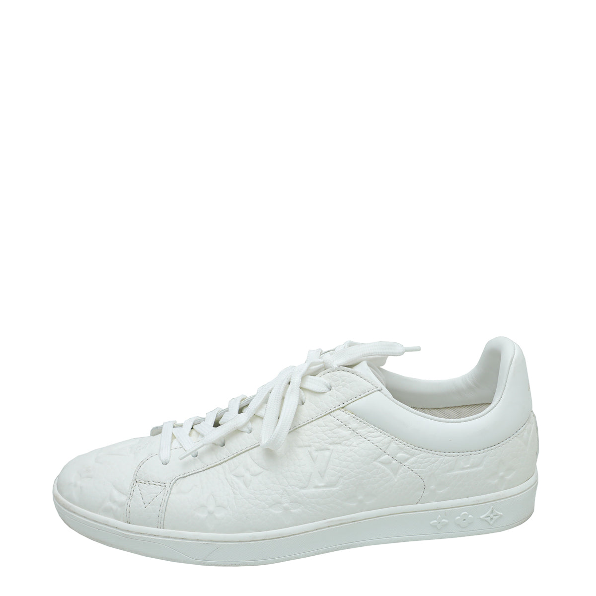 Louis Vuitton ホワイト ベルクロスニーカー Louis Vuitton White Zig Zag Sneakers – Savonches