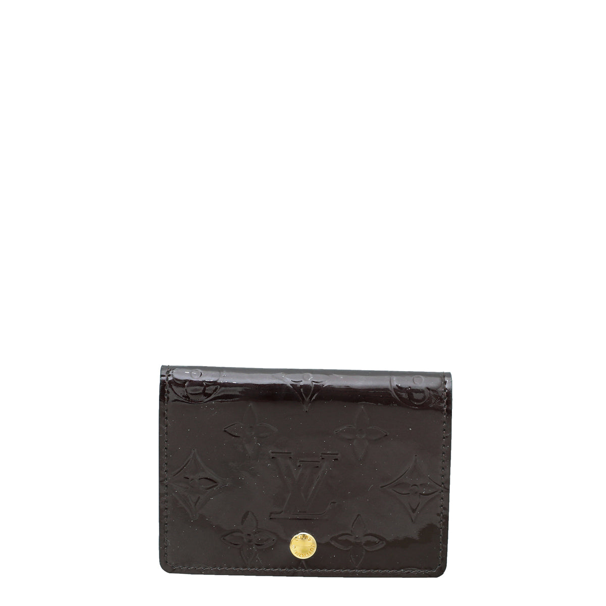 Louis Vuitton Amarante Monogram Vernis Business Card Holder  display picture 1