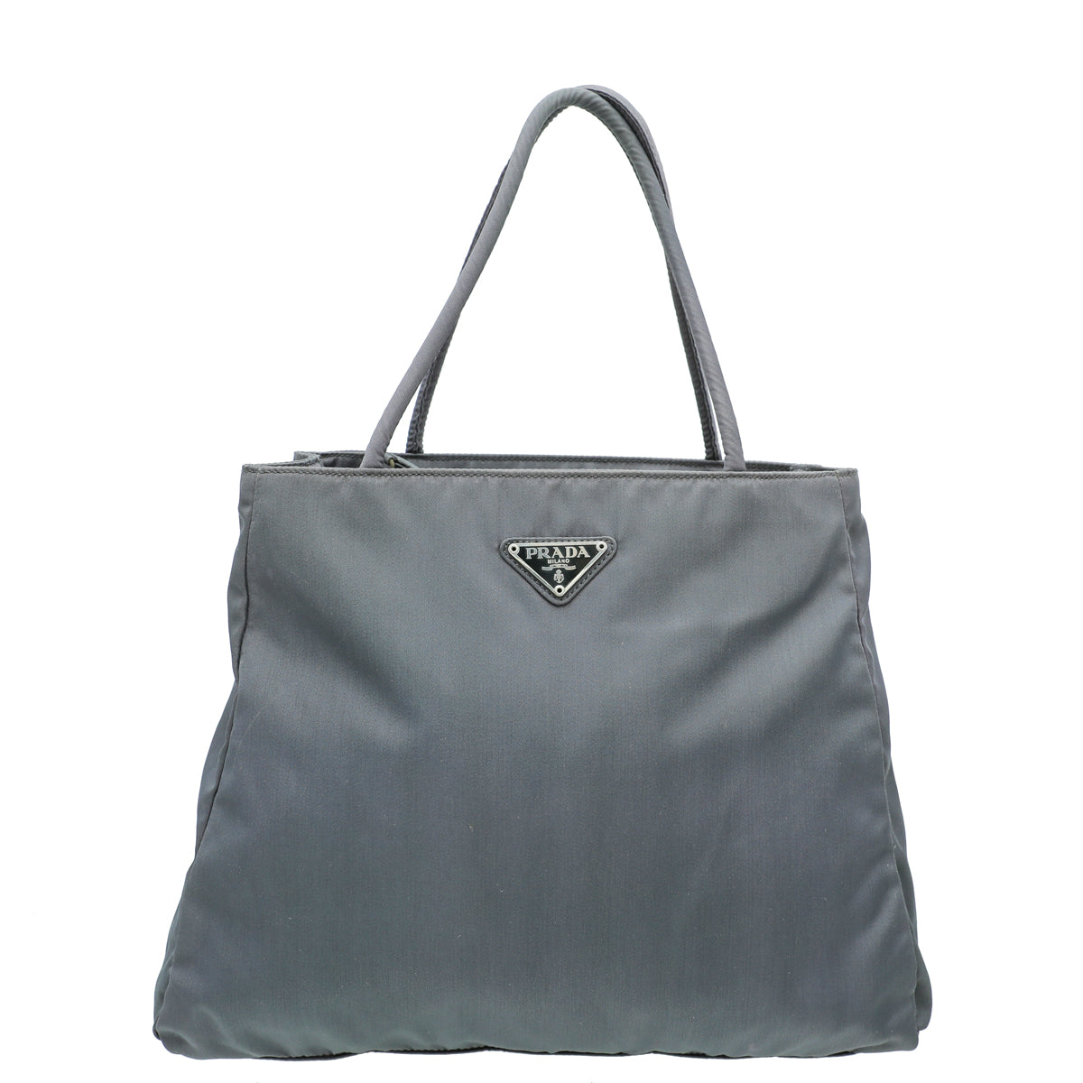 Prada Grey Tessuto City Tote Bag – THE CLOSET