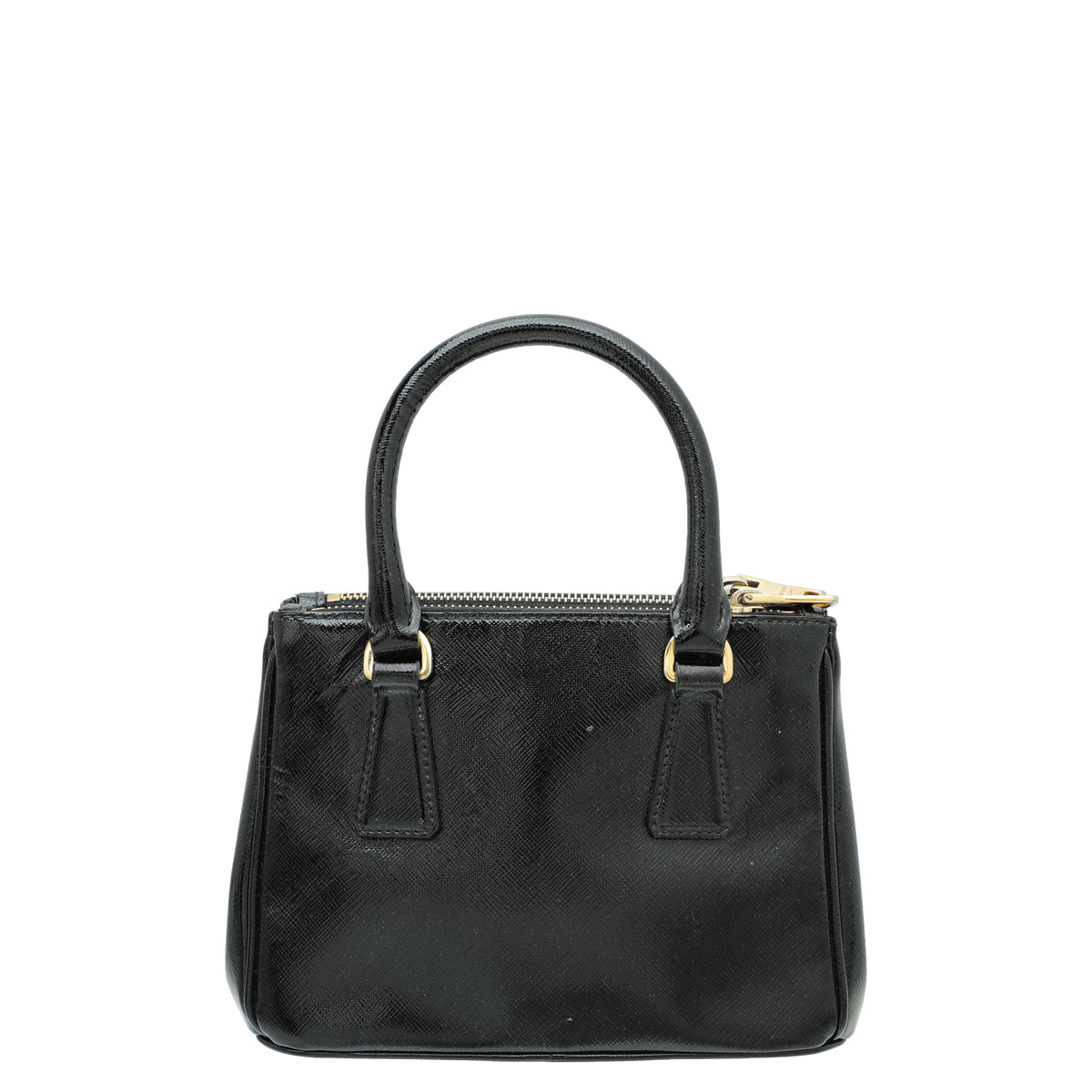 Prada Black Lux Galleria Mini Tote Bag – THE CLOSET
