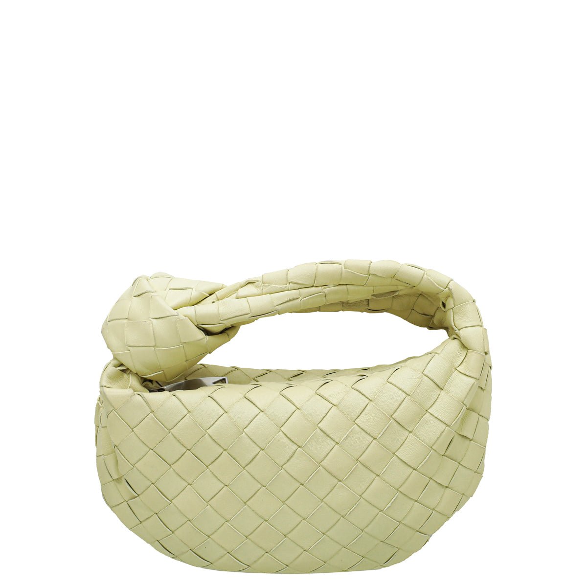 Bottega Veneta Light Yellow Intrecciato Mini Jodie Bag – THE CLOSET