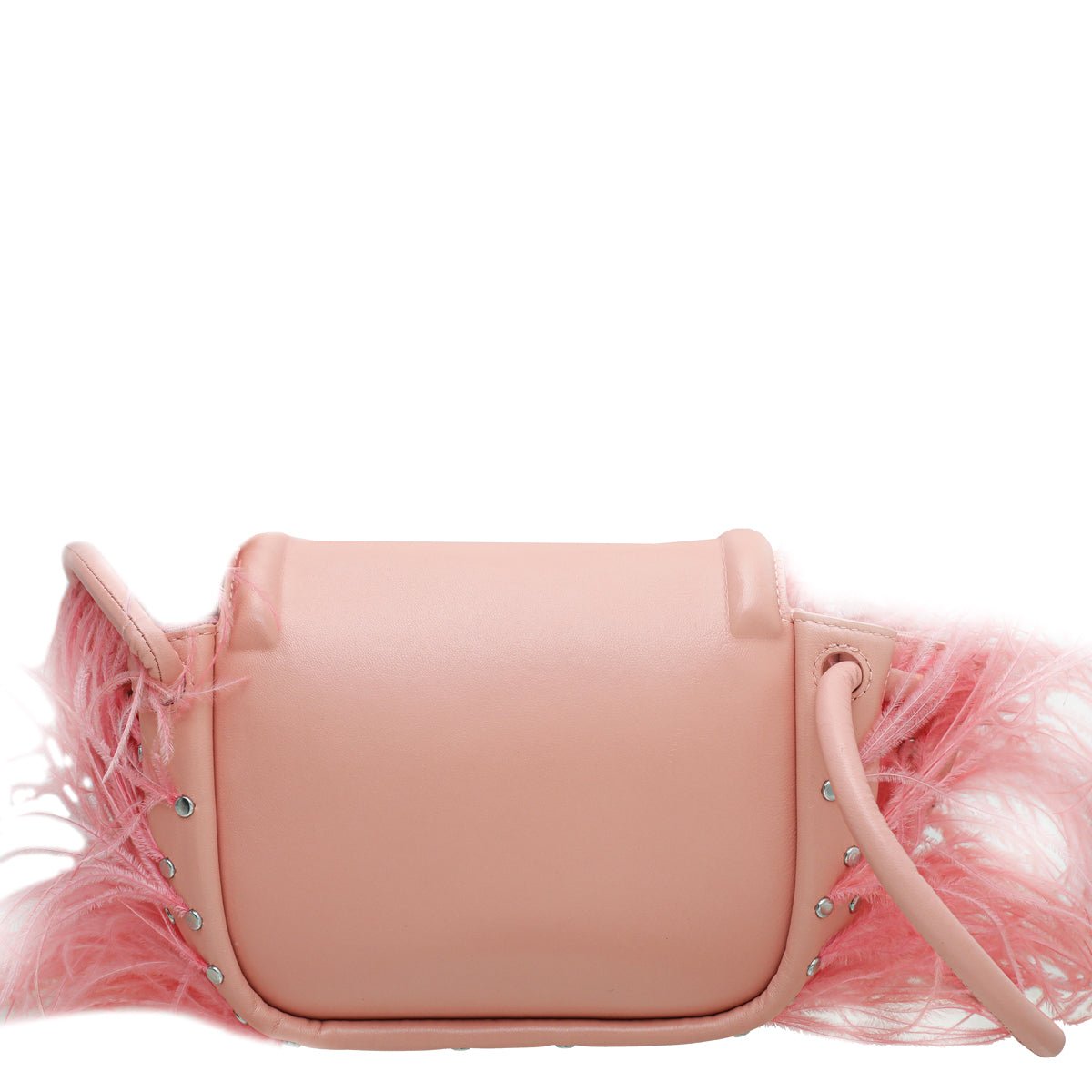 Bottega Veneta Peach Beak Feather Bag – THE CLOSET
