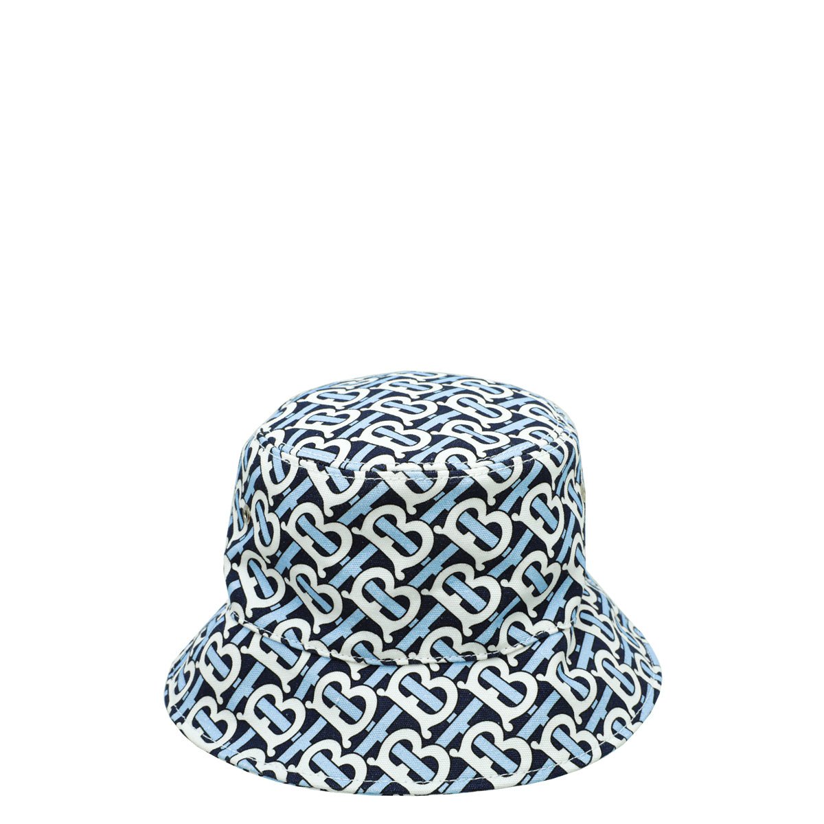 Burberry TB Monogrammed Bucket Hat in Blue Burberry `tb` jacquard bucket hat - Dark Blue - Men|8072726 main image 3