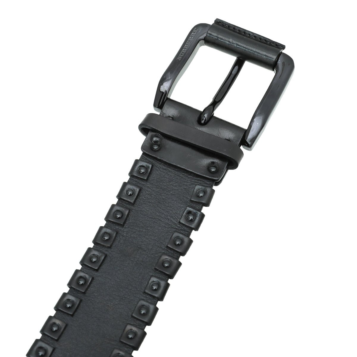 Burberry Black Studded Belt 36 – THE CLOSET display picture 1